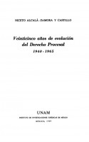 Veinticinco Aos De Evolucin Del Derecho Procesal