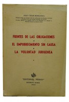 Fuentes de Las Obligaciones -  El Empobrecimiento sin Causa  - La Voluntad Jurigea