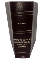 Elements de Droit Constitutionnel Francais et Compare