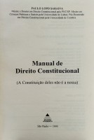 Manual de Direito Constitucional