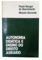 Autonomia Didtica e Ensino do Direito Agrrio