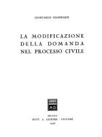 La Modificazione Della Domanda nel Processo Civile