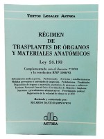 Regimen de Transplantes de organos y materiales Anatomicos