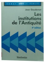 Les Institutions de L'Antiquite.